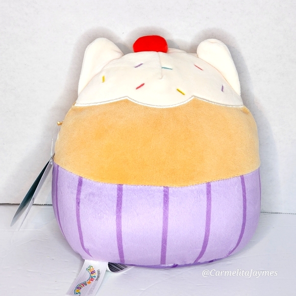 MIRIAM πΊπ§ Cupcake Cat Original Squishmallow by Kelly Toy β NWT β - Picture 3 of 8